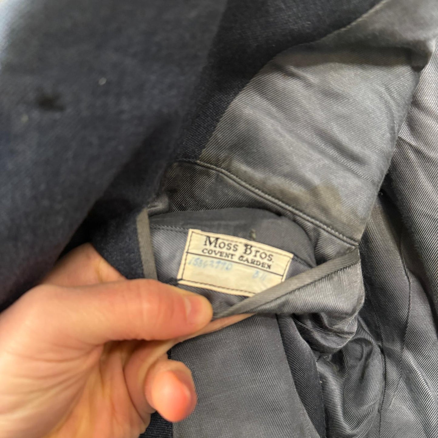 1940s Blue British Military RAF Suit
