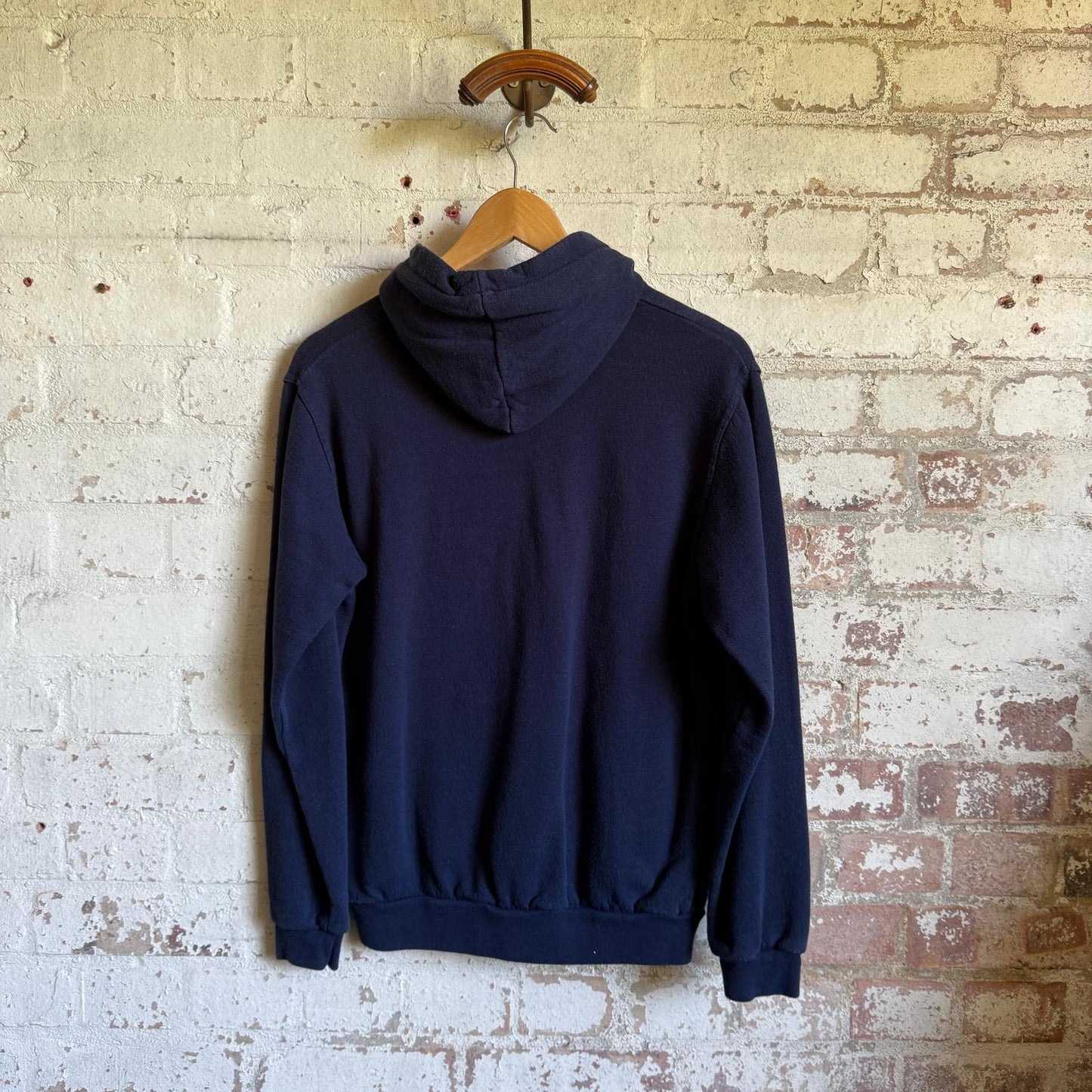 1990s Navy FILA Hoodie Jumper