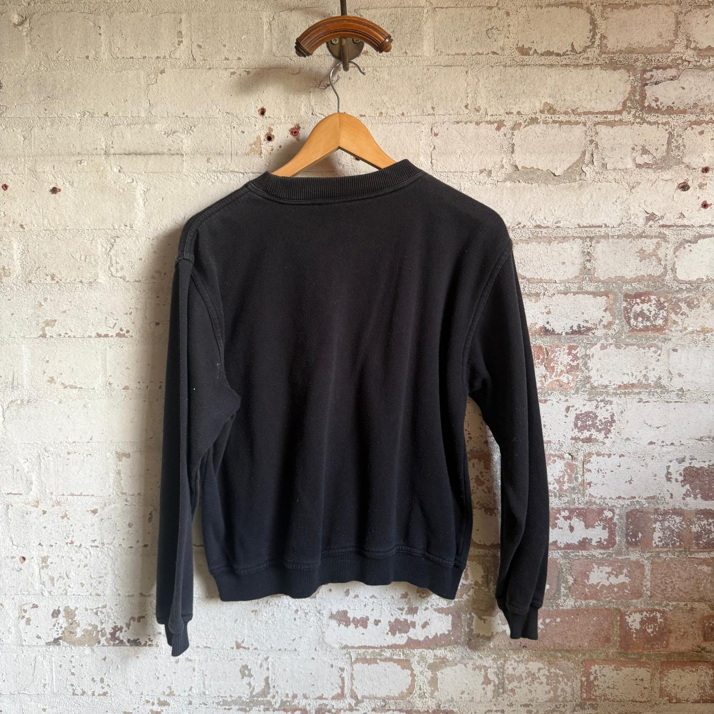 1990s Black FILA Embroidered Sweatshirt