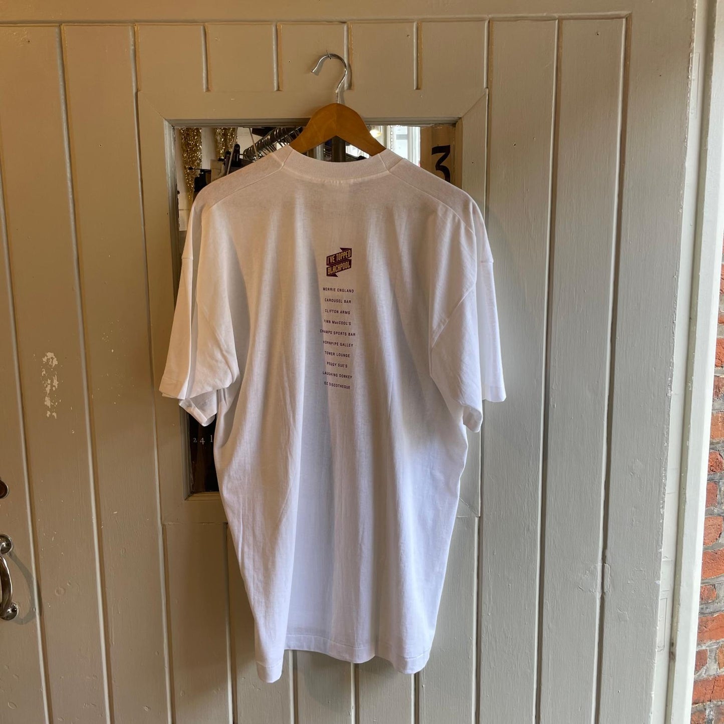 1990s White You Can't Stop It Graphic T-shirt
