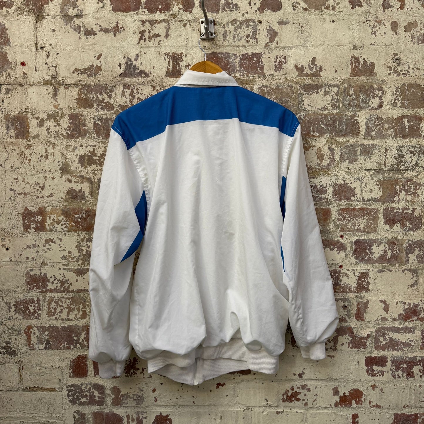 1980s White Puma Borris Becker Track Top Jacket