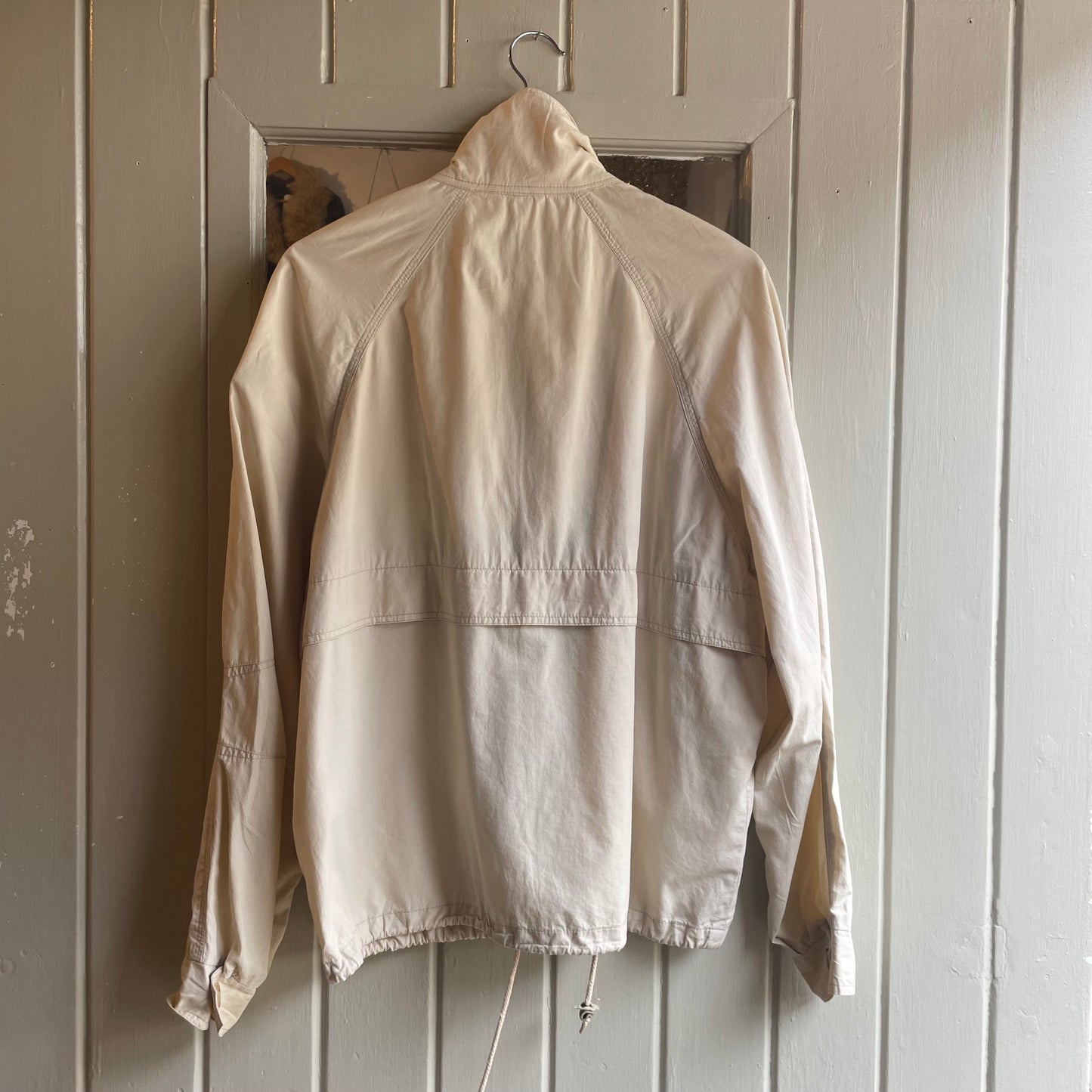 1980s Beige Cotton Utility Jacket