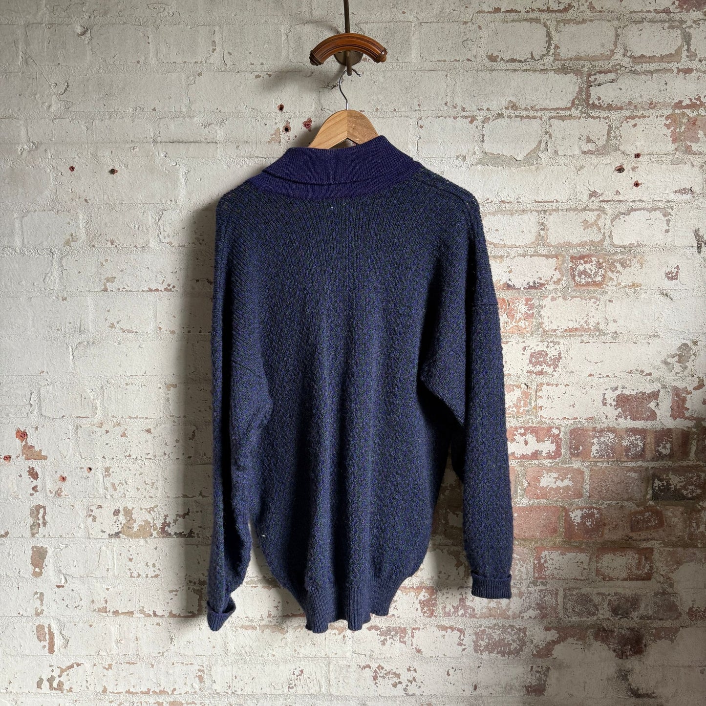 1970s Purple Knitted Coxmore Knitted Jumper