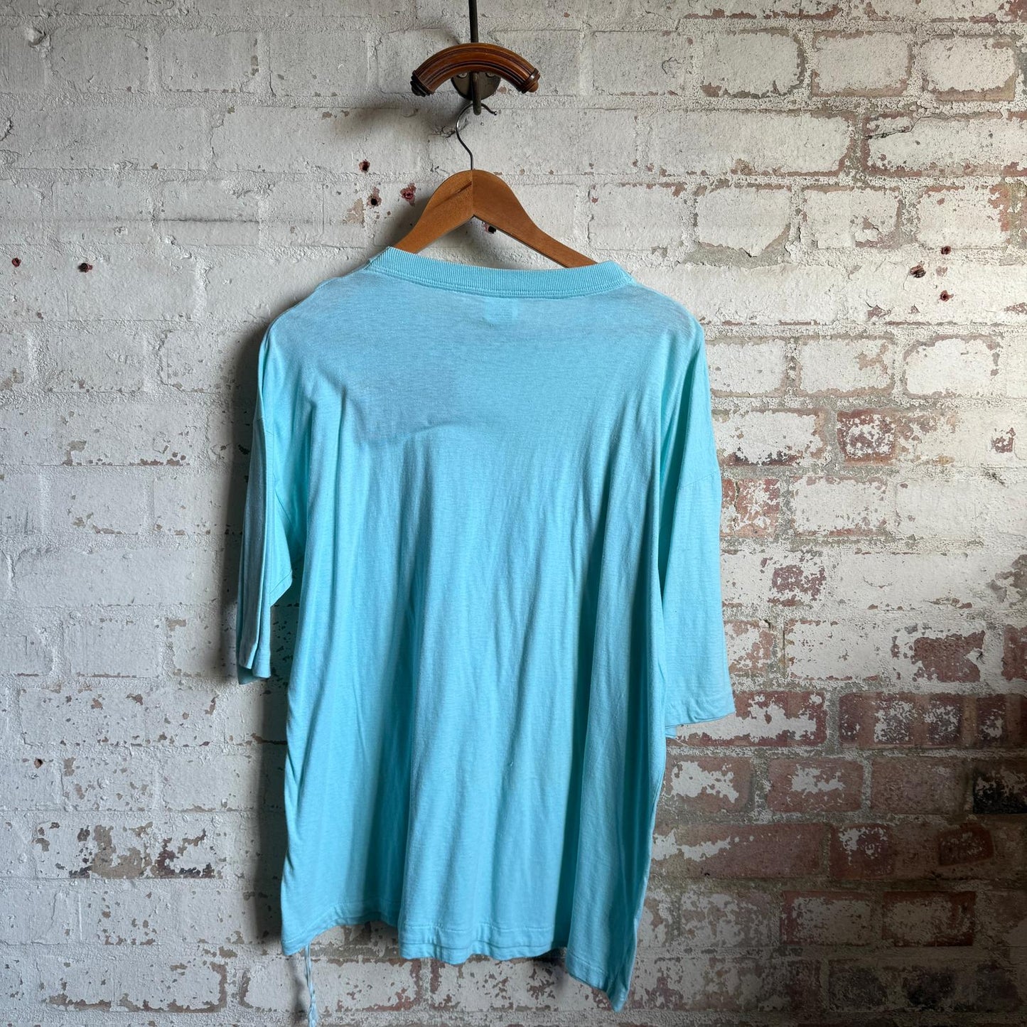 1980s Blue Cotton T-shirt