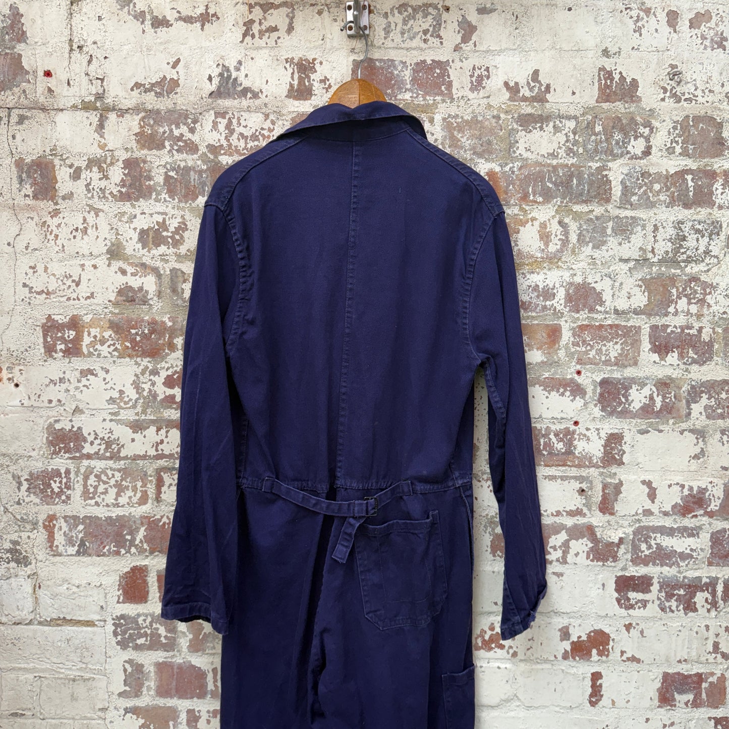 1960s Navy British Work Overall Boiler Suit