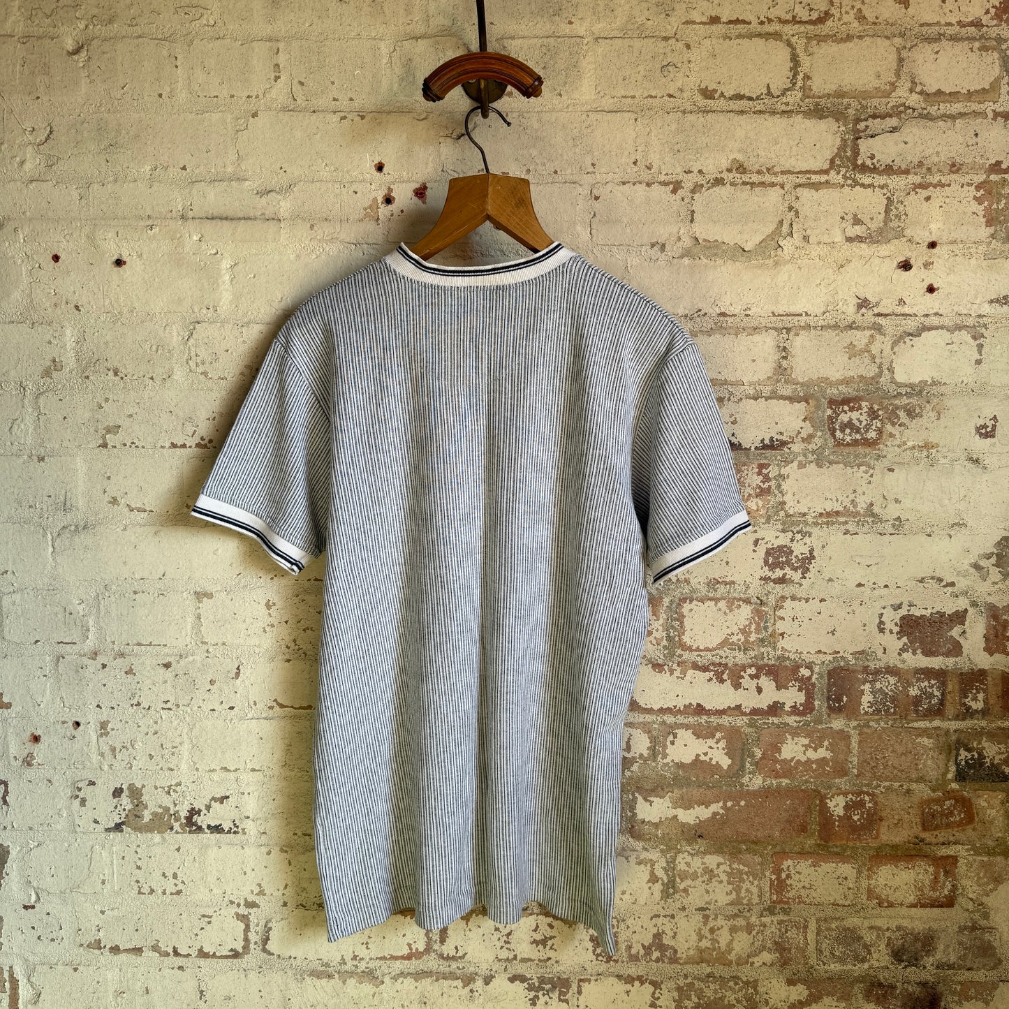 1990s Striped Knitted T-Shirt