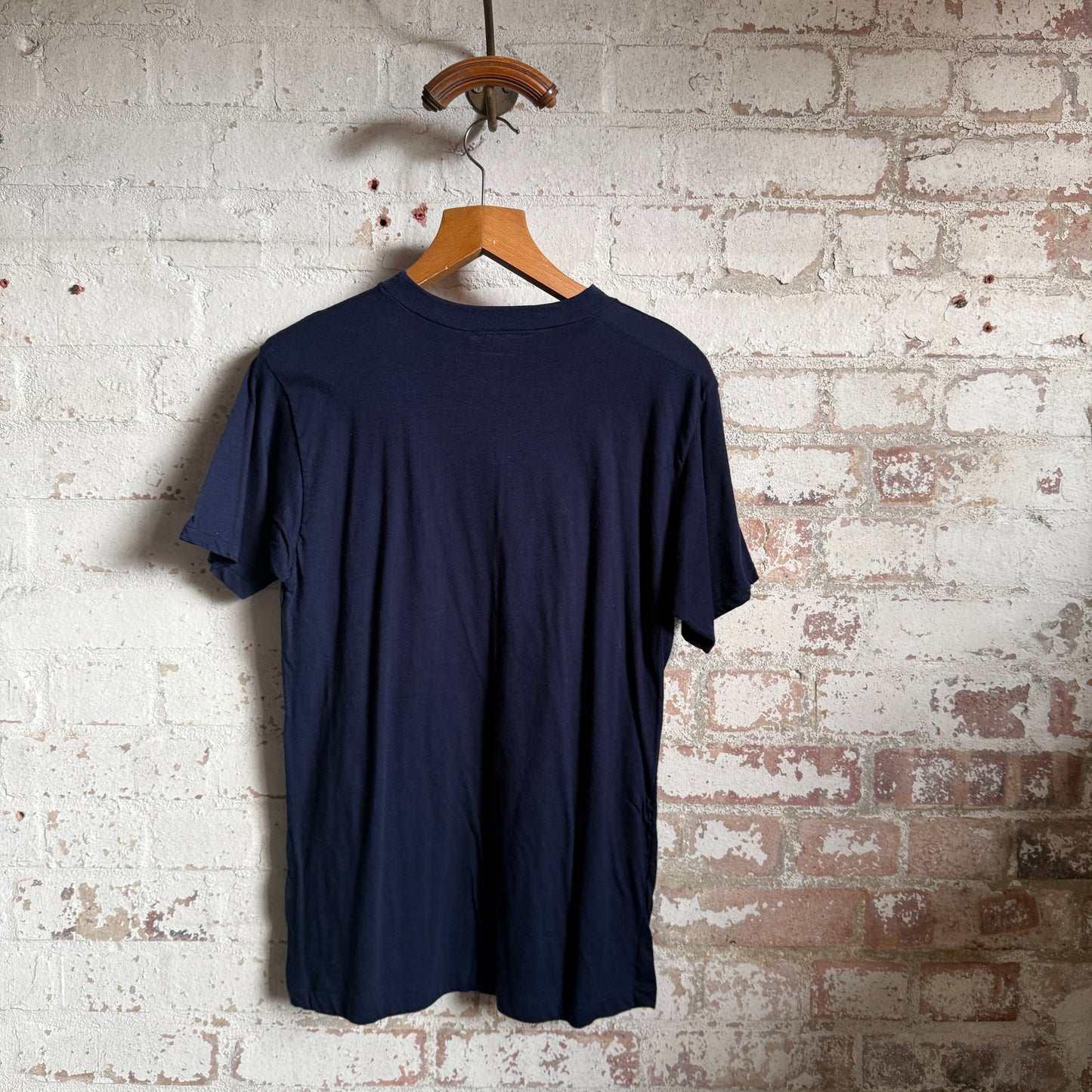 1980s Navy Fairport Convention Band Graphic T-Shirt