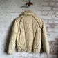 1970s Cream Padded Jacket
