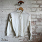 1950s White Knitted Button up Cardigan Jumper