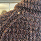 1960s Brown Knitted Buttoned Cardigan Jumper