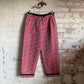 Vintage Red Graphic Giorgio Armani Trousers