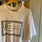 1990s White Shakespeare Quote Graphic T-shirt