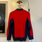 1980s Red and Navy Track Top