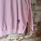 1980s Light Pink Blank Sweatshirt Jumper