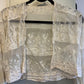 1920s 1930s White Victorian Lace Blouse