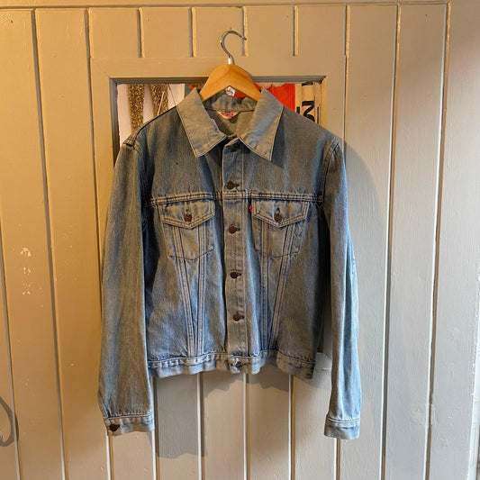 1980s Blue Levis Denim Trucker Jacket