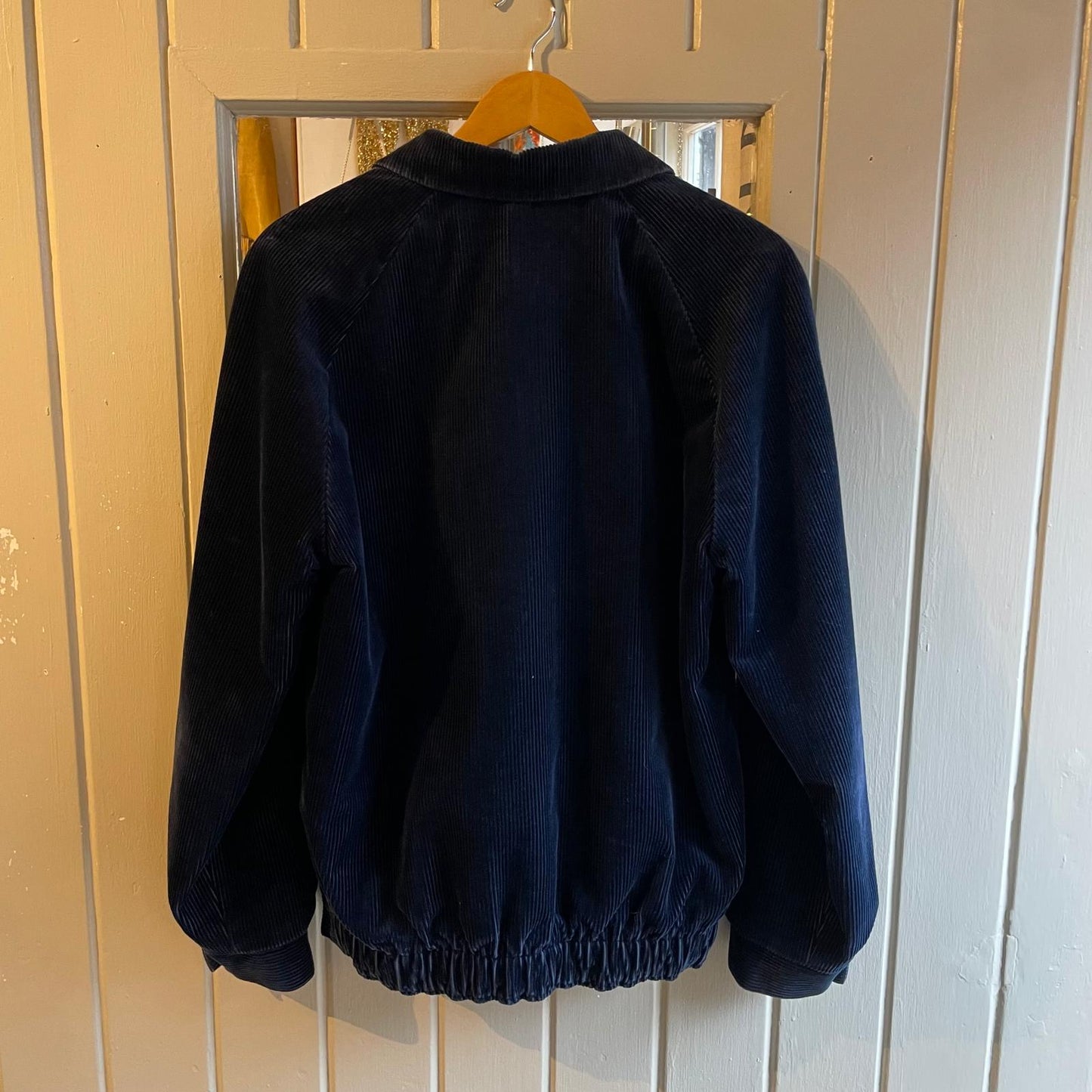 1980s Navy St Michaels Corduroy Bomber Jacket