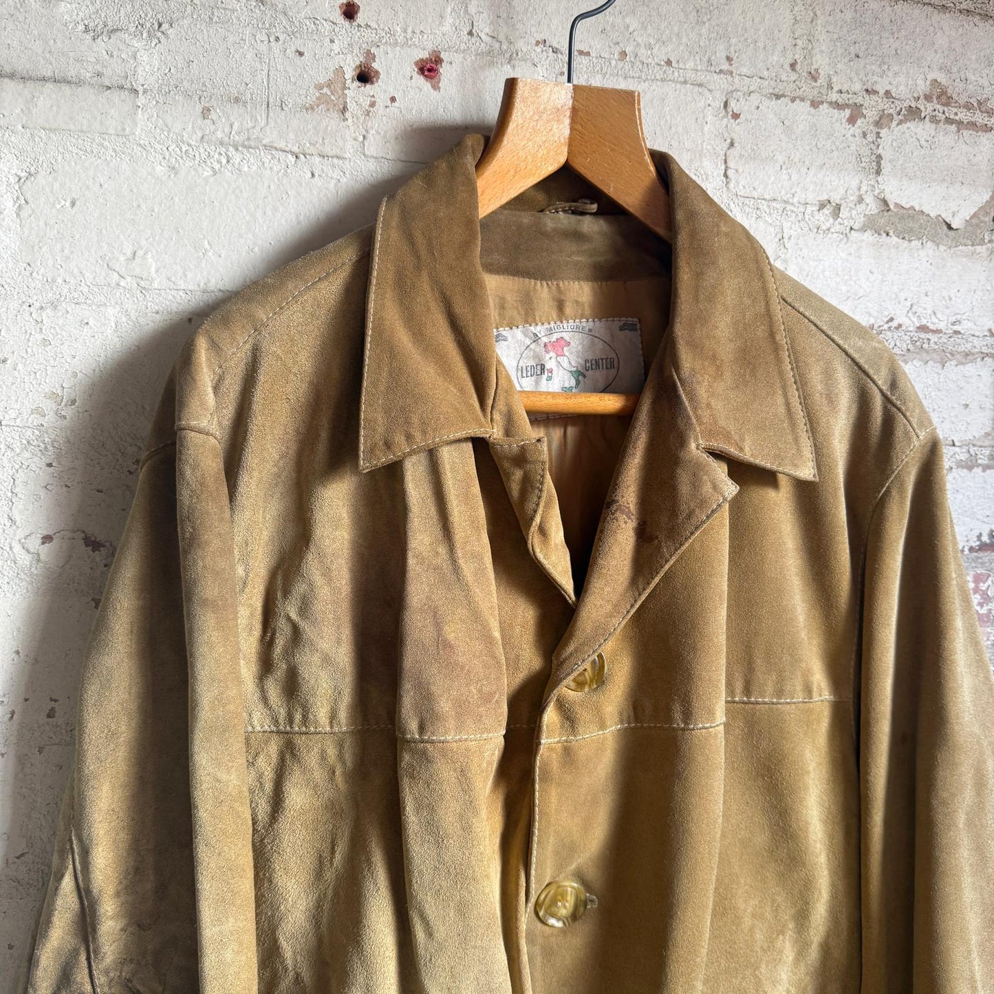 1970s Beige Suede Western Jacket