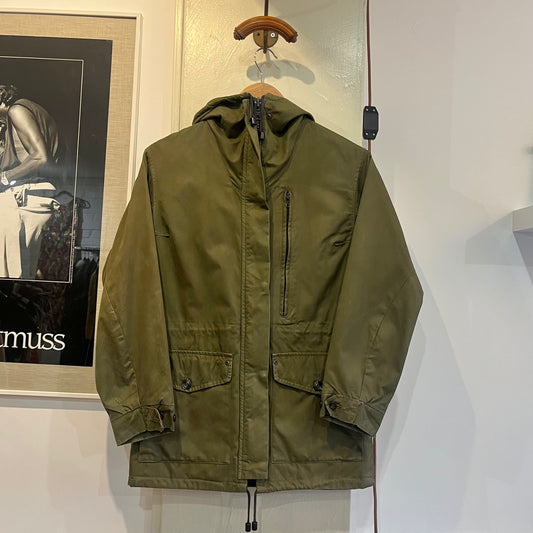 1970s Green 'Bobby' Windproof Cotton Walking Jacket