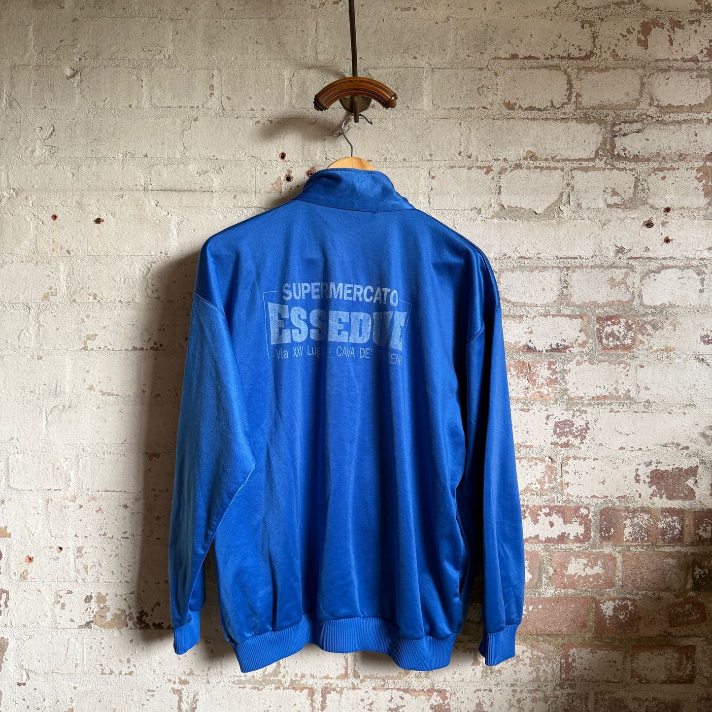 1980s 1990s Blue Nike Italian Track Top