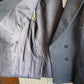 Vintage 60s/70s Grey Double Breasted British Rail Work Blazer Jacket