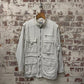 1980s White Utility Fishing Jacket