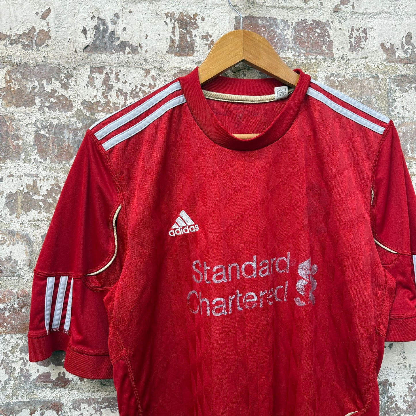 2010-2012 Red Adidas Liverpool Home Football Kit Shirt
