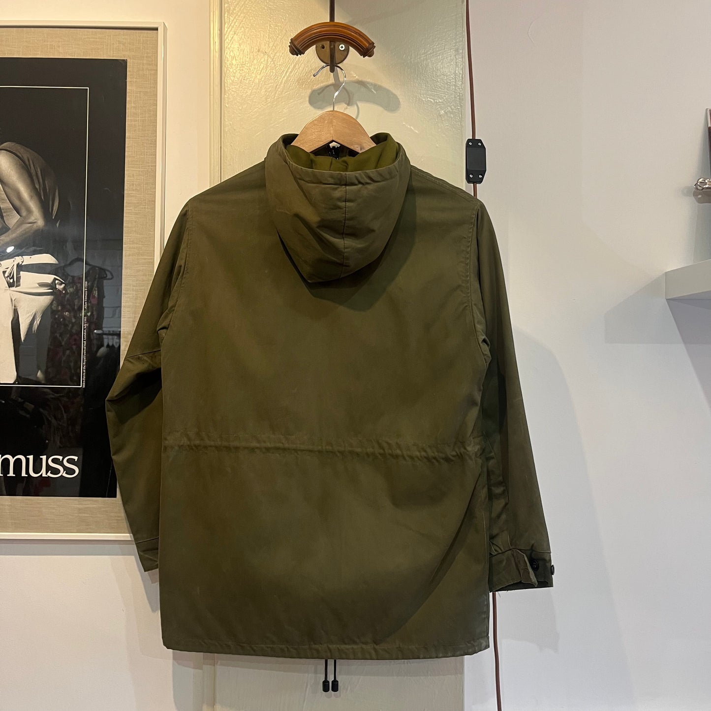 1970s Green 'Bobby' Windproof Cotton Walking Jacket