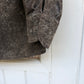 1970s Brown Patterned Suede Shirt Jacket