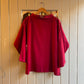 1950s Red British Holdfast Work Pullover Smock Jacket