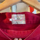1950s Red British Holdfast Work Pullover Smock Jacket
