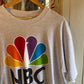 1990s Grey NBC Graphic T-shirt