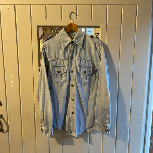1970s Light Blue Denim Jacket
