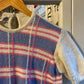1960s Checkered Italian Mohair Knitted short Sleeved T-Shirt