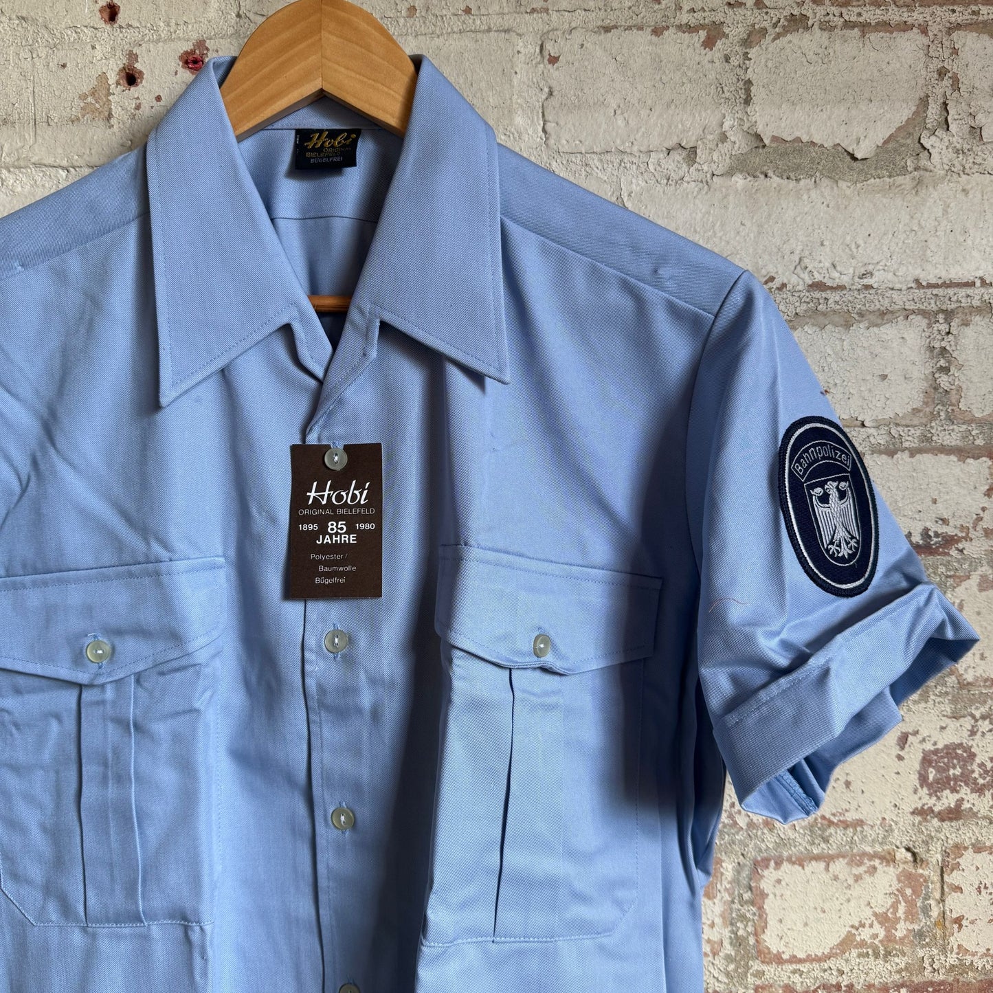 1960s Blue Deadstock Italian Leisure Shirt