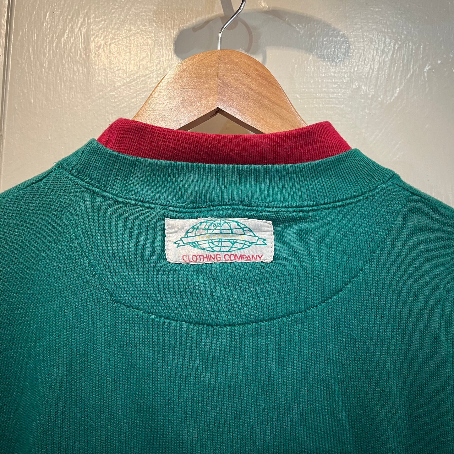 1980s Turquoise 'Pineapple' Graphic Sweatshirt