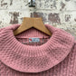 1960s Pink British Knitted Jumper