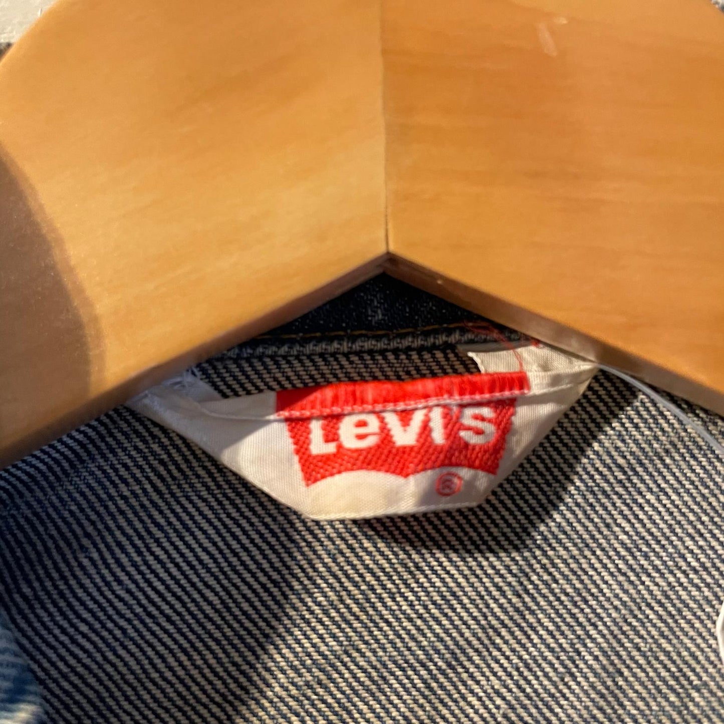 1980s Dark Blue Levis Denim Jacket