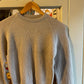 1960s Light Grey Knitted Wool Jumper