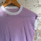 1970s Purple Cotton Knitted T-Shirt