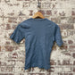 Vintage 1970s 1980s Grey Blank T-Shirt Top