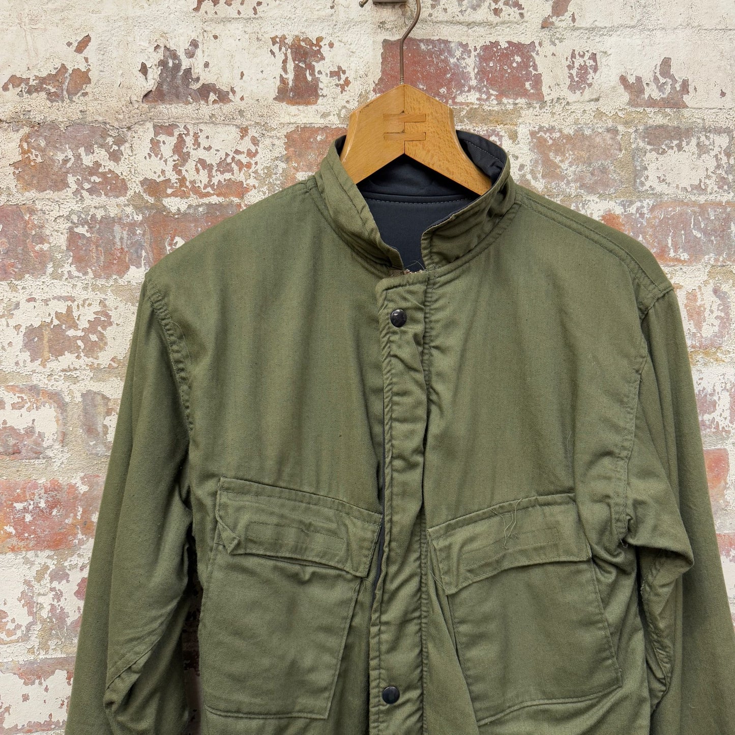 1970s Green US Military Chemical Jacket