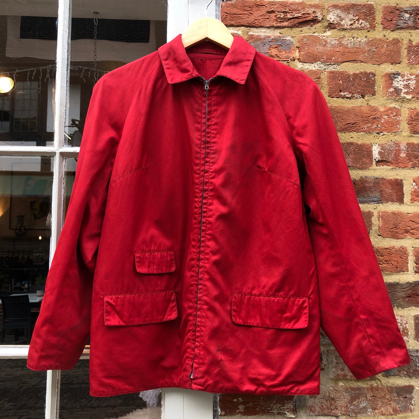 1960s Red Grenfell Walking Jacket
