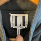 1970s Black Tailored Pleated Blazer Jacket