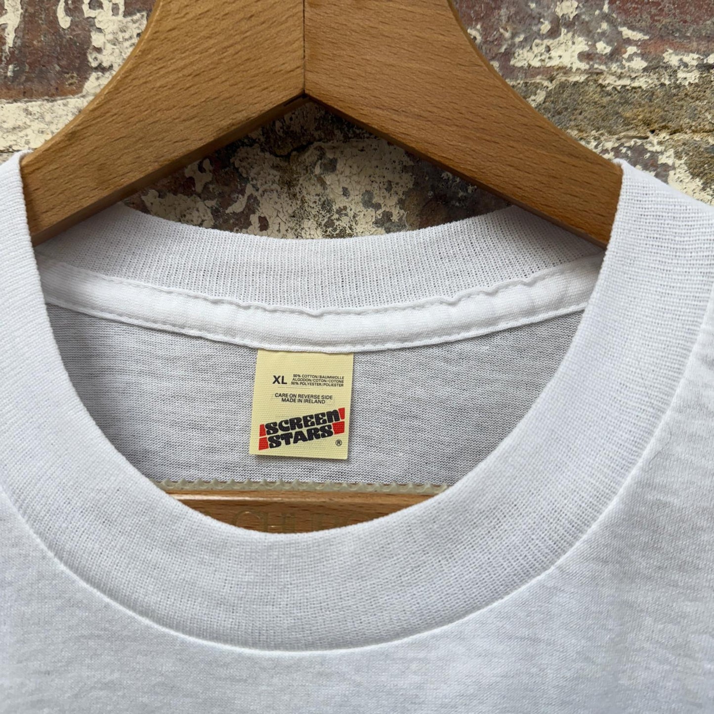 1980s White TankBuster Military Graphic T-shirt