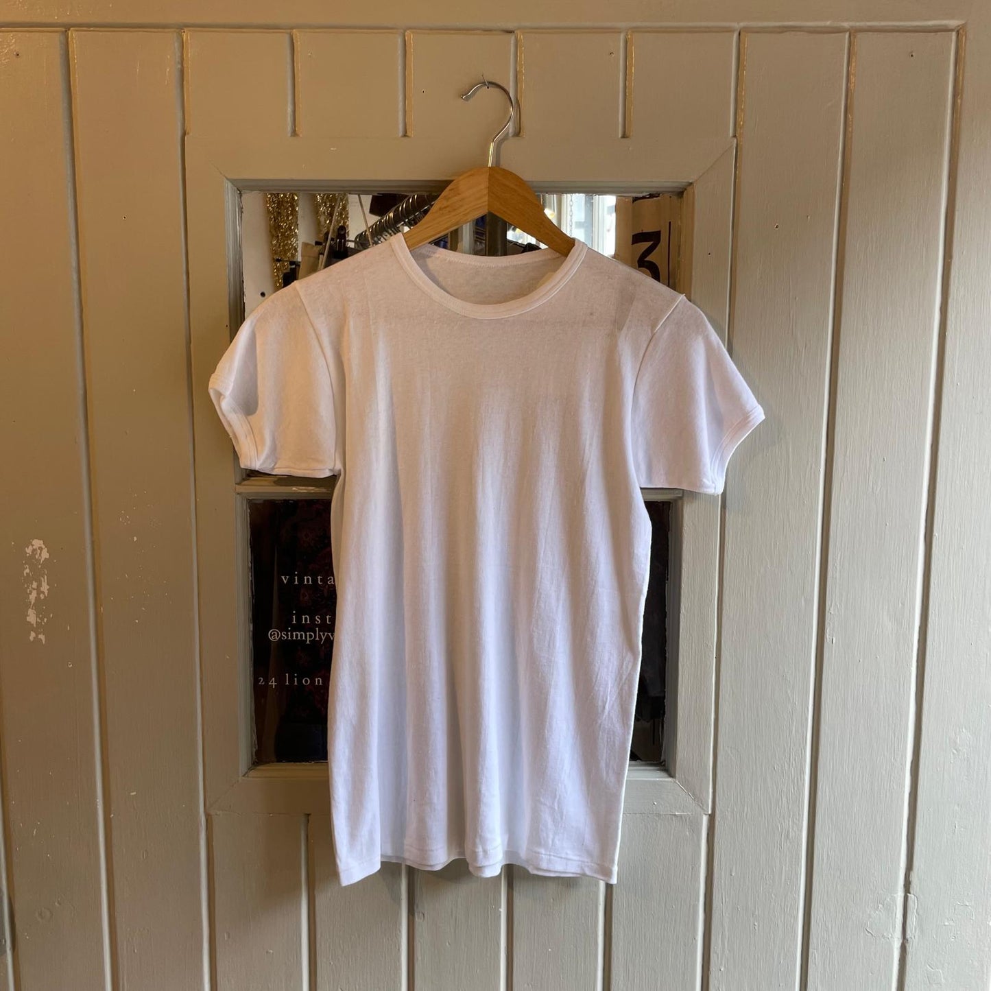 1970s Blank White T-shirt