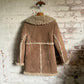 1970s Brown Sheepskin Penny Lane Coat