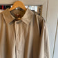 1980s Beige Long Trench Mac Coat jacket