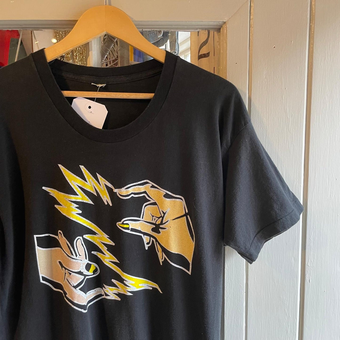 1990s Black Electric Touch T-shirt