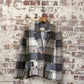 1970s Checkered Womens Blazer
